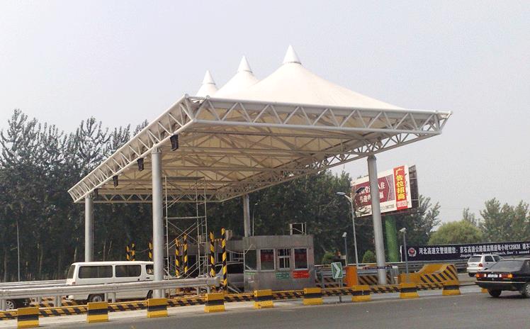 膜結(jié)構(gòu)高速收費站