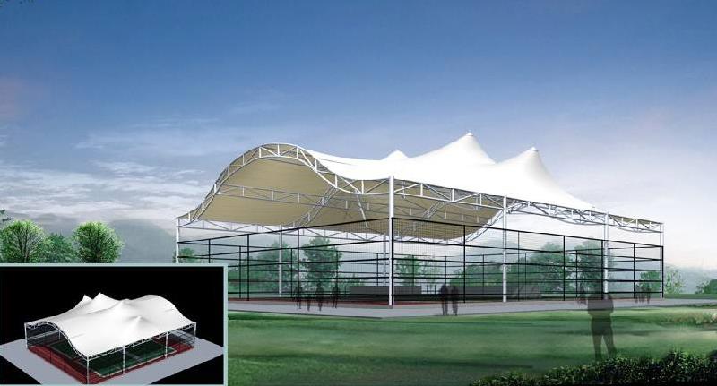 膜結(jié)構(gòu)羽毛球場 膜結(jié)構(gòu)羽毛球場