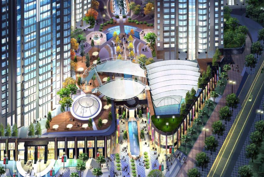 膜結(jié)構(gòu)商業(yè)街