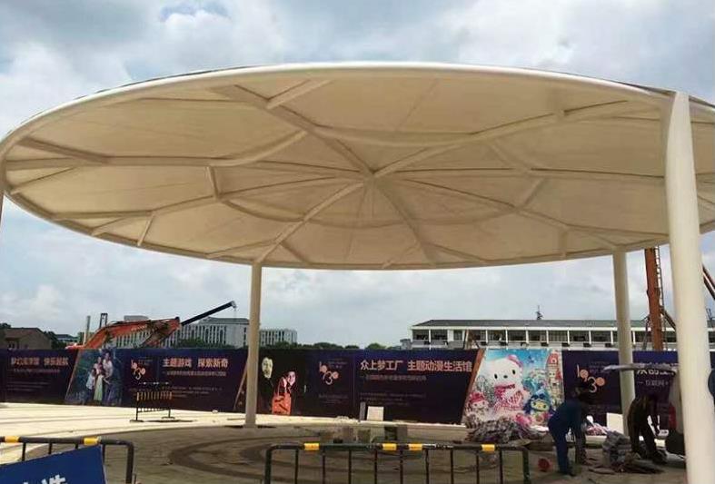 安徽海德思商場(chǎng)膜結(jié)構(gòu)遮陽(yáng)棚