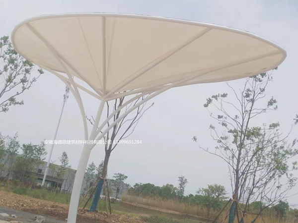 荷葉形膜結(jié)構(gòu)景觀棚